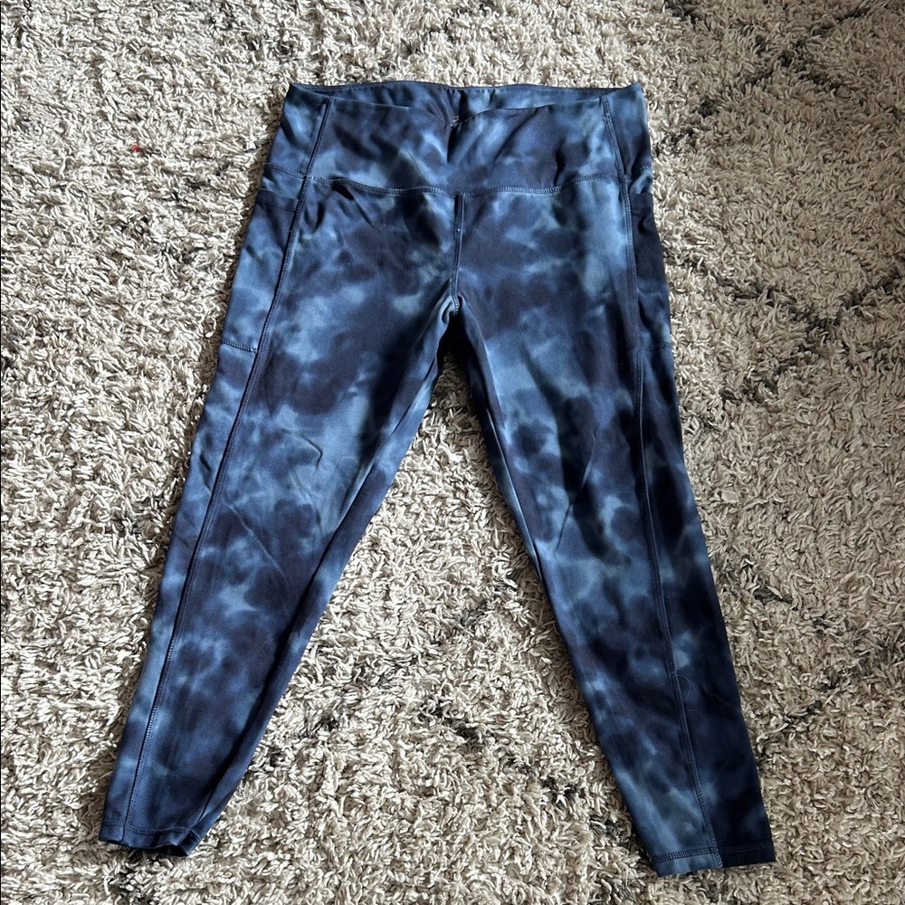 Danskin Men's Navy Tie-Dye Joggers